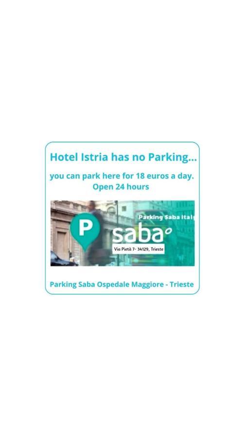 Hotel Istria Trieste Eksteriør bilde